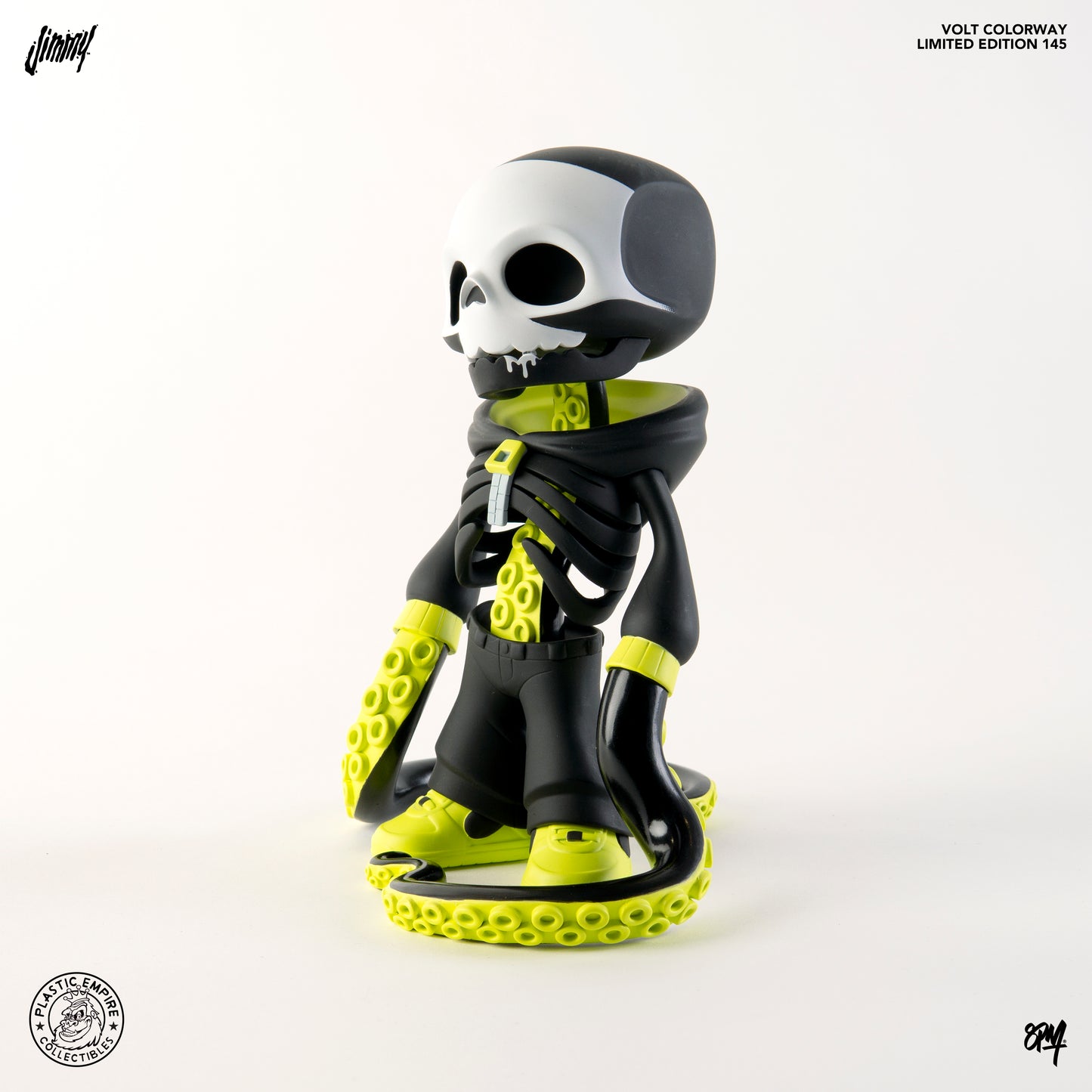 JIMMY VINYL 8" VOLT COLORWAY BY 8PM PLASTIC EMPIRE EXCLUSIVE FIGURE IN STOCK CYBER MONDAY - Plastic Empire