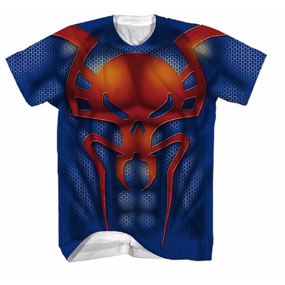 Spider-Man 2099 Costume Marvel Comics Sublimated Adult T-Shirt