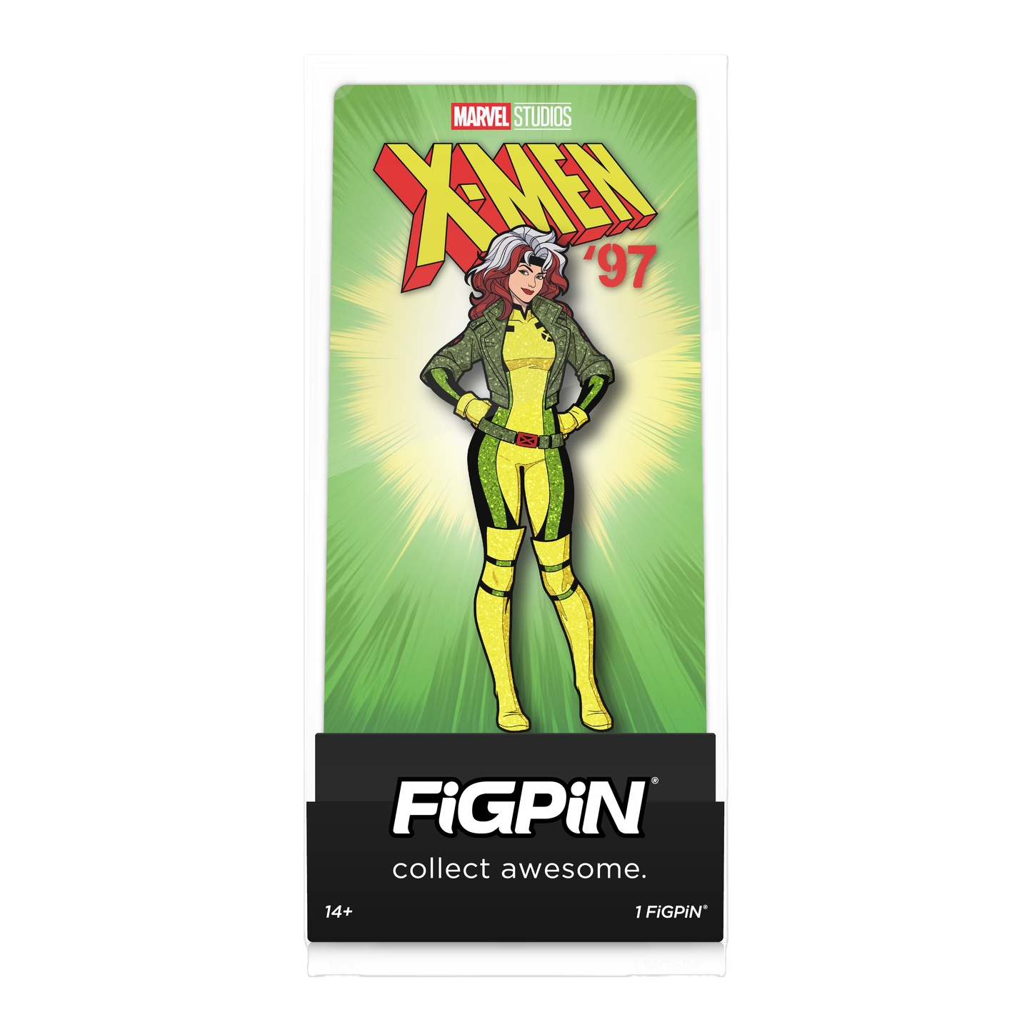 Figpin Rogue Glitter from X-Men '97 #1597 Plastic Empire Ex LE 500