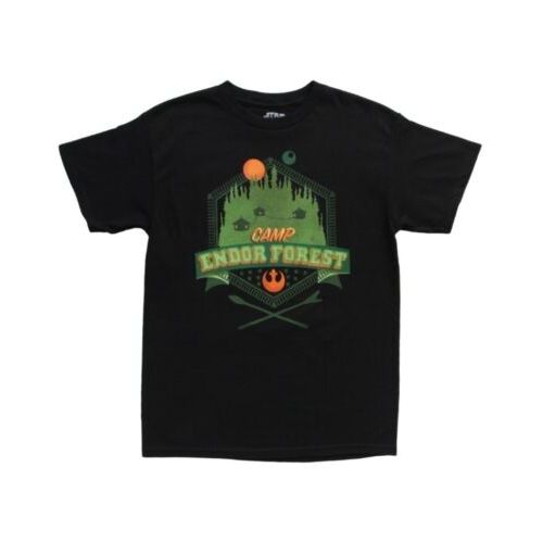 Star Wars Camp Endor Forest Adult T-Shirt
