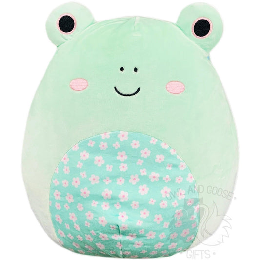 12 Inch Fritz the Frog Floral Squishmallow