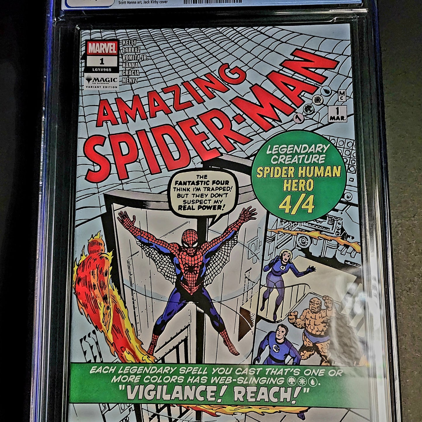 Marvel Amazing Spider-man #1 Magic the Gathering Variant CGC 9.8