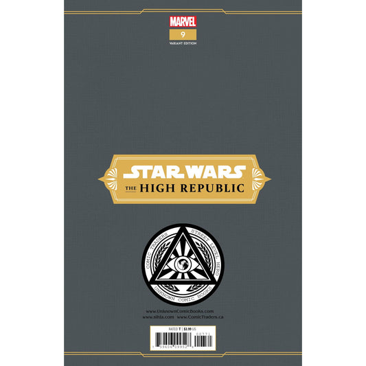 STAR WARS HIGH REPUBLIC #9 UNKNOWN COMICS MARCO TURINI EXCLUSIVE VIRGIN VAR (09/01/2021)