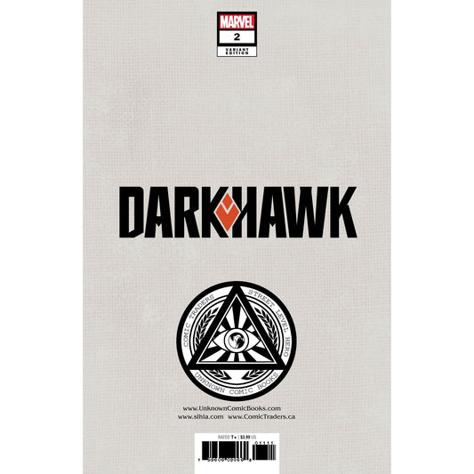 DARKHAWK #2 (OF 5) UNKNOWN COMICS MIGUEL MERCADO EXCLUSIVE VAR (09/29/2021) - Plastic Empire