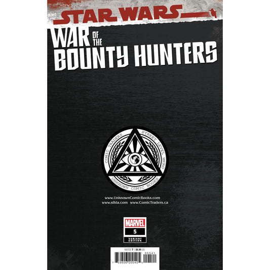 STAR WARS WAR BOUNTY HUNTERS #5 (OF 5) UNKNOWN COMICS GERALD PAREL EXCLUSIVE VAR (10/06/2021)(10/13/2021)