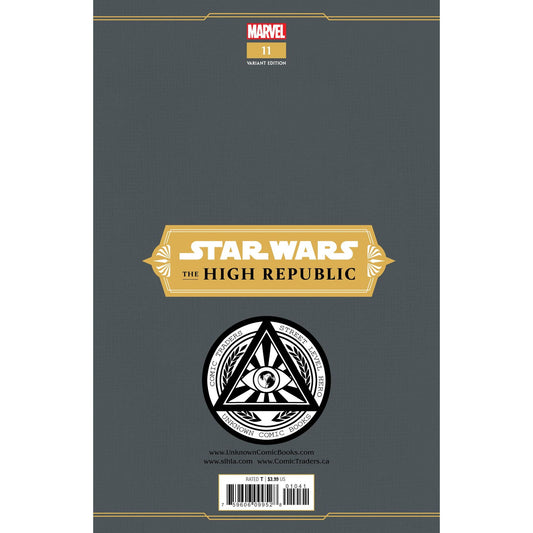 STAR WARS HIGH REPUBLIC #11 UNKNOWN COMICS MARCO TURINI EXCLUSIVE VIRGIN VAR (11/03/2021) (11/10/2021) - Plastic Empire