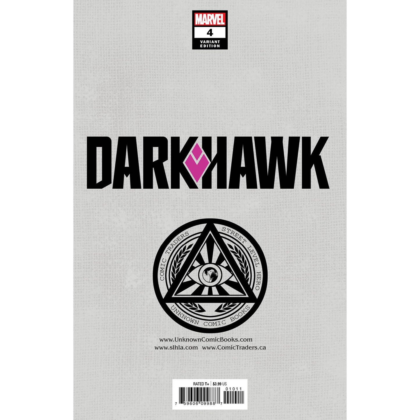 DARKHAWK #4 (OF 5) UNKNOWN COMICS MIGUEL MERCADO EXCLUSIVE VIRGIN VAR (11/24/2021) (12/01/2021) - Plastic Empire