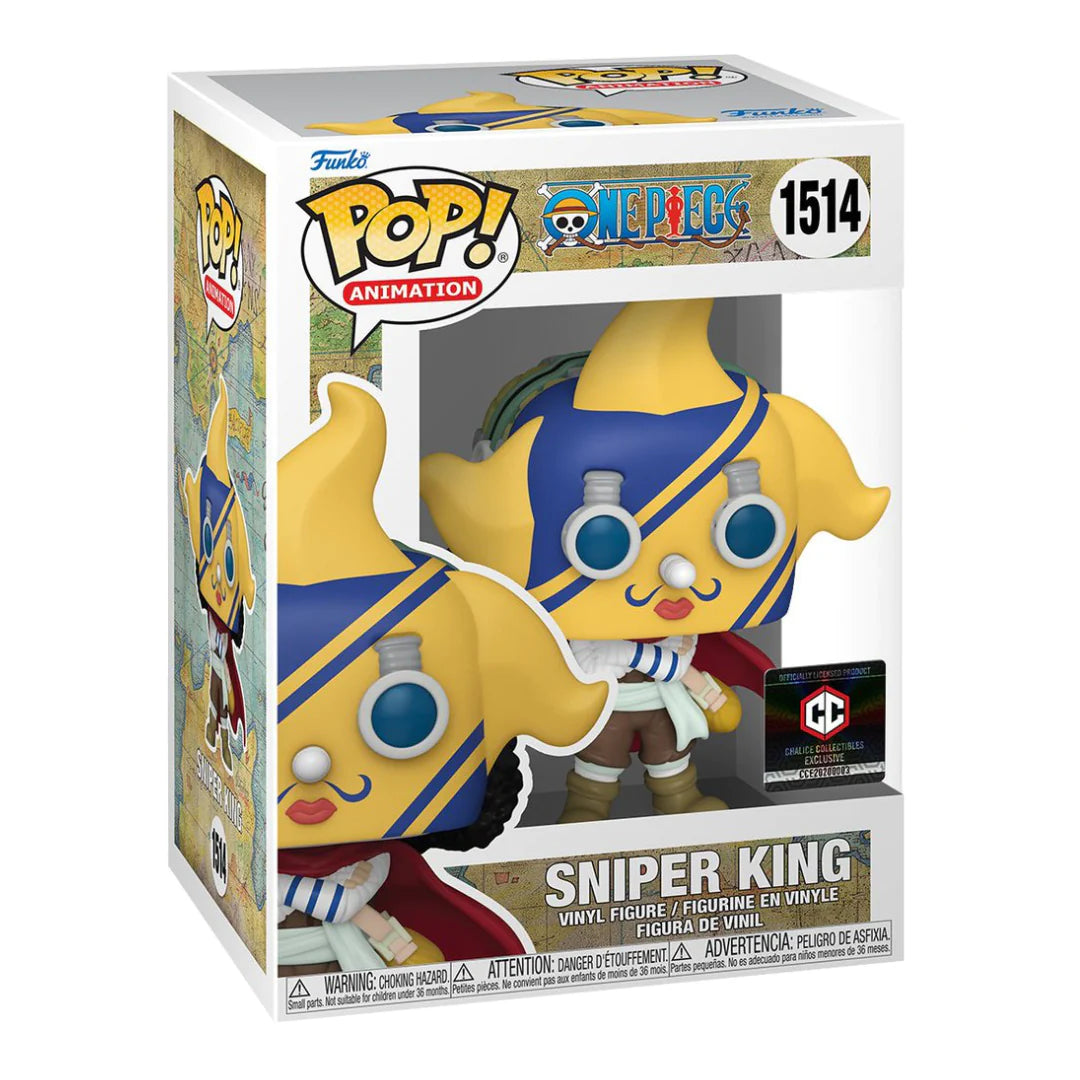 Funko Pop! Sniper King from One Piece #1514 CC Ex - Plastic Empire