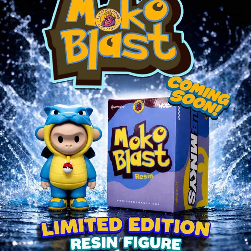 MokoBlast by Lab Monkeys Plastic Empire Exclusive Resin Figure LE 24