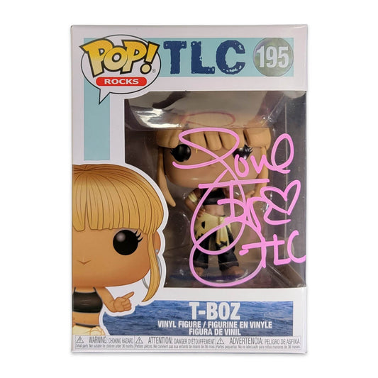 T-BOZ SIGNED TLC FUNKO POP! AUTOGRAPH IS JSA AUTHENTICATED IN STOCK