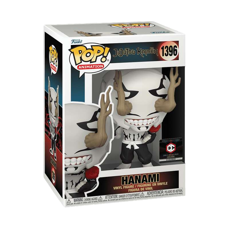 Funko Pop! Hanami from Jujutsu Kaisen #1396 CC Ex - Plastic Empire