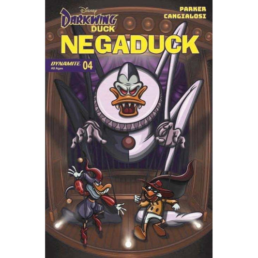 Negaduck #4 Tiffany Silver Braun Variant Trade Cover LE 800 Dynamite Comic In Stock