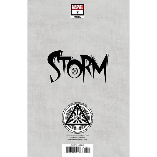 STORM #2 UNKNOWN COMICS NATHAN SZERDY EXCLUSIVE VIRGIN VAR (11/20/2024)