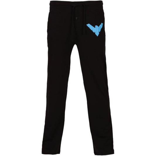 Batman Nightwing Logo DC Comics Pajama Sleep Pants