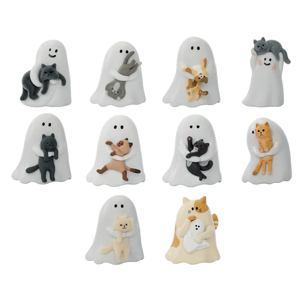 Plastic Empire 52Toys GHODY Behold My Cat Series blind box toy featuring a collectible cat figure in vibrant colors.