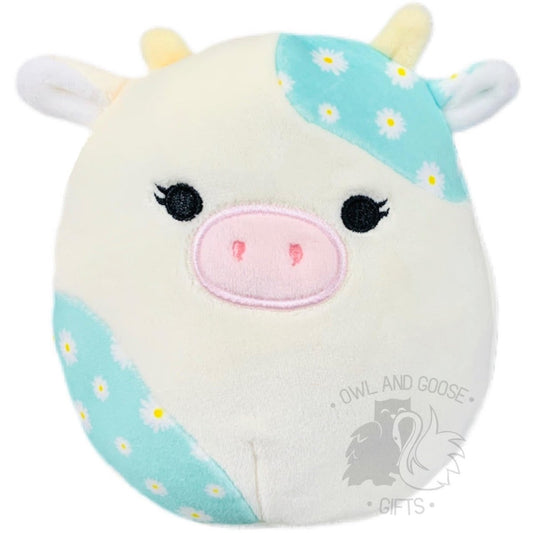 5 Inch Belana the Cow Floral Squishmallow