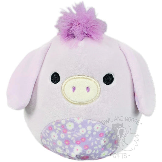 5 Inch Delzi the Donkey Floral Squishmallow