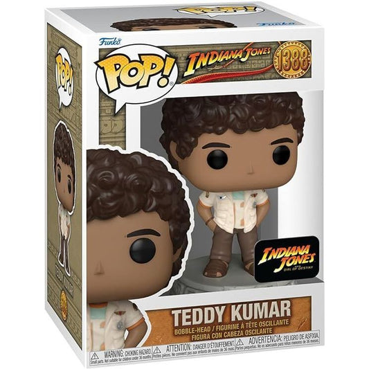 Funko Pop! Teddy Kumar Indiana Jones 1388 In Stock