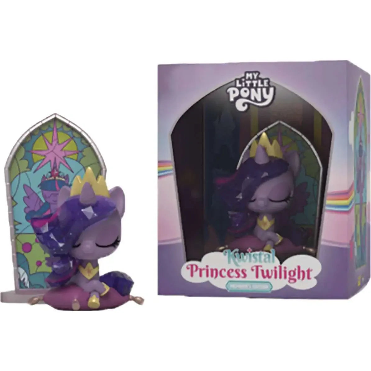 Mighty Jaxx My Little Pony Kwistal Fwenz: Princess Memories Edition | Princess Twilight Sparkle 6 Inch Collectible Figurine