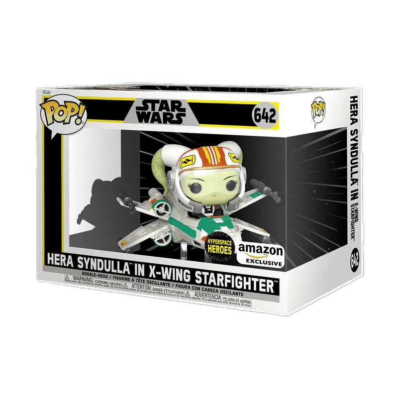 Funko POP! Hera Syndulla in X-Wing Starfighter from Star Wars #642 Hyperscpace Heroes Amazon Ex