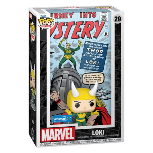 Funko Pop Comic Covers! Loki Journey Into Mystery Walmart Exclusive 29 In Stock