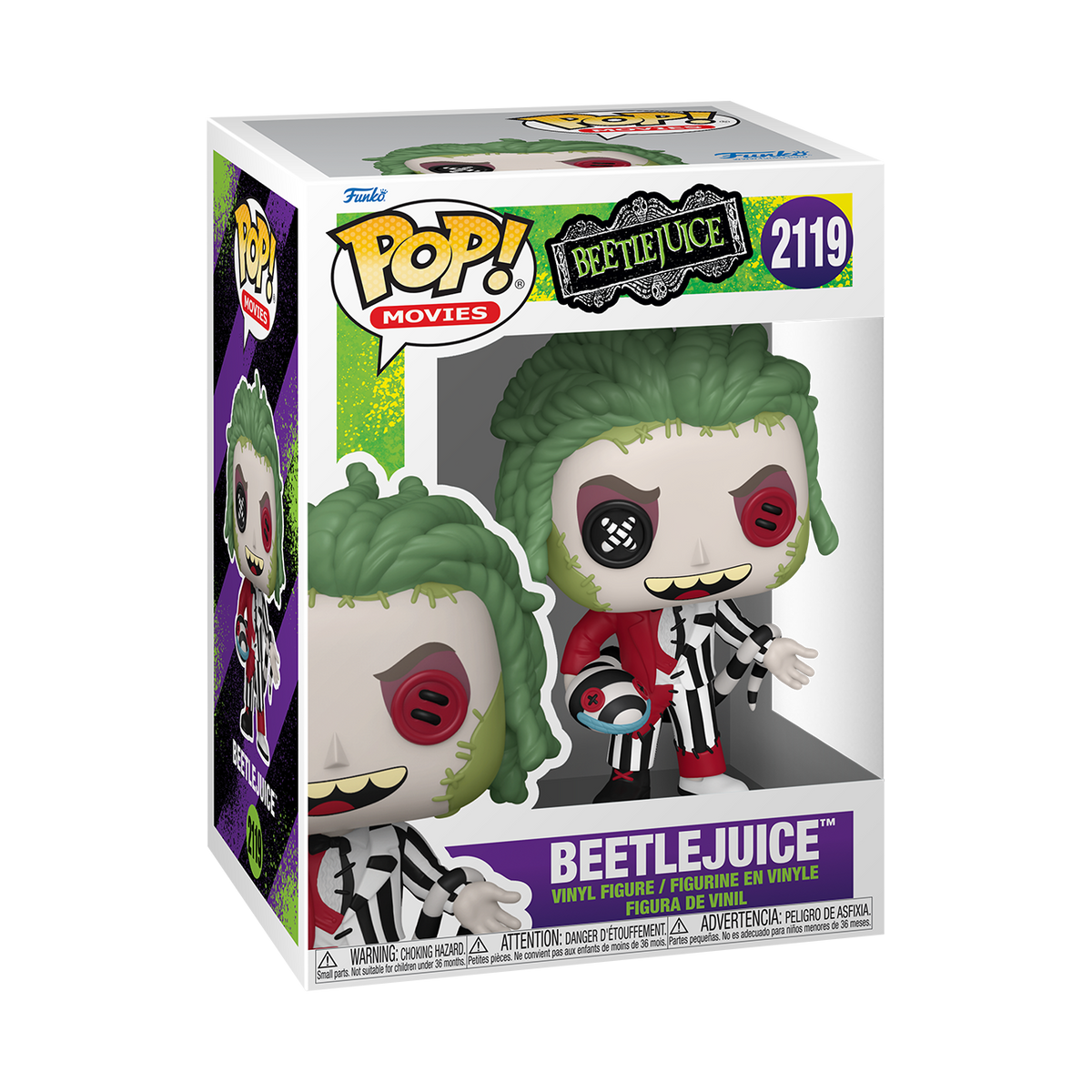 Funko POP! BeetleJuice (Patchwork) #2119