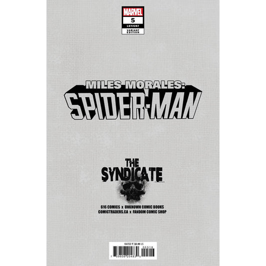 MILES MORALES: SPIDER-MAN #5 MARCO MASTRAZZO (616) EXCLUSIVE VAR (04/26/2023)