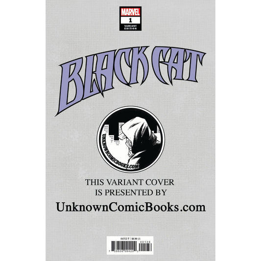BLACK CAT #1 UNKNOWN COMICS PAREL EXCLUSIVE 6/5/2019