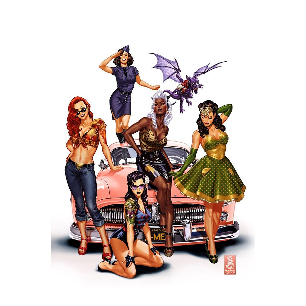 X-MEN #1 MARK BROOKS CVR C SDCC 2024 EXCLUSIVE VIRGIN VAR (07/24/2024)