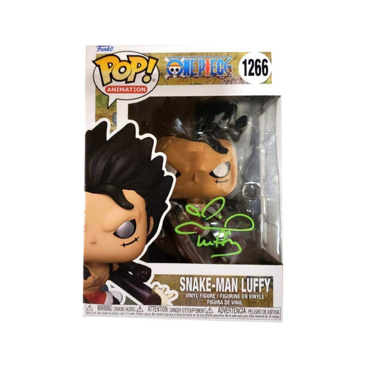 COLLEEN CLINKENBEARD SIGNED ONE PIECE LUFFY SNAKE MAN FUNKO POP! AUTOGRAPH IS JSA AUTHENTICATED IN STOCK