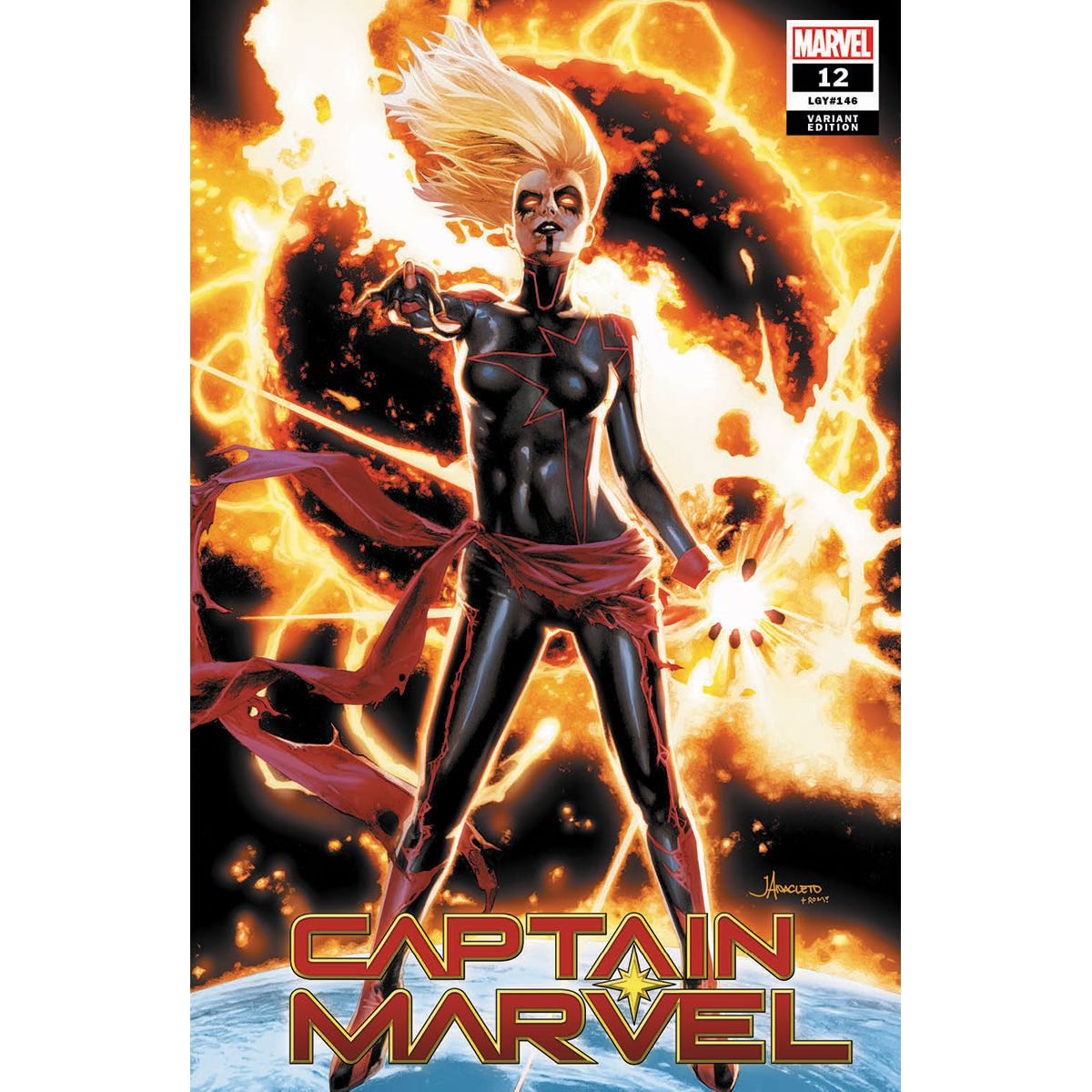 CAPTAIN MARVEL #12 JAY ANACLETO EXCLUSIVE VAR (11/13/2019)