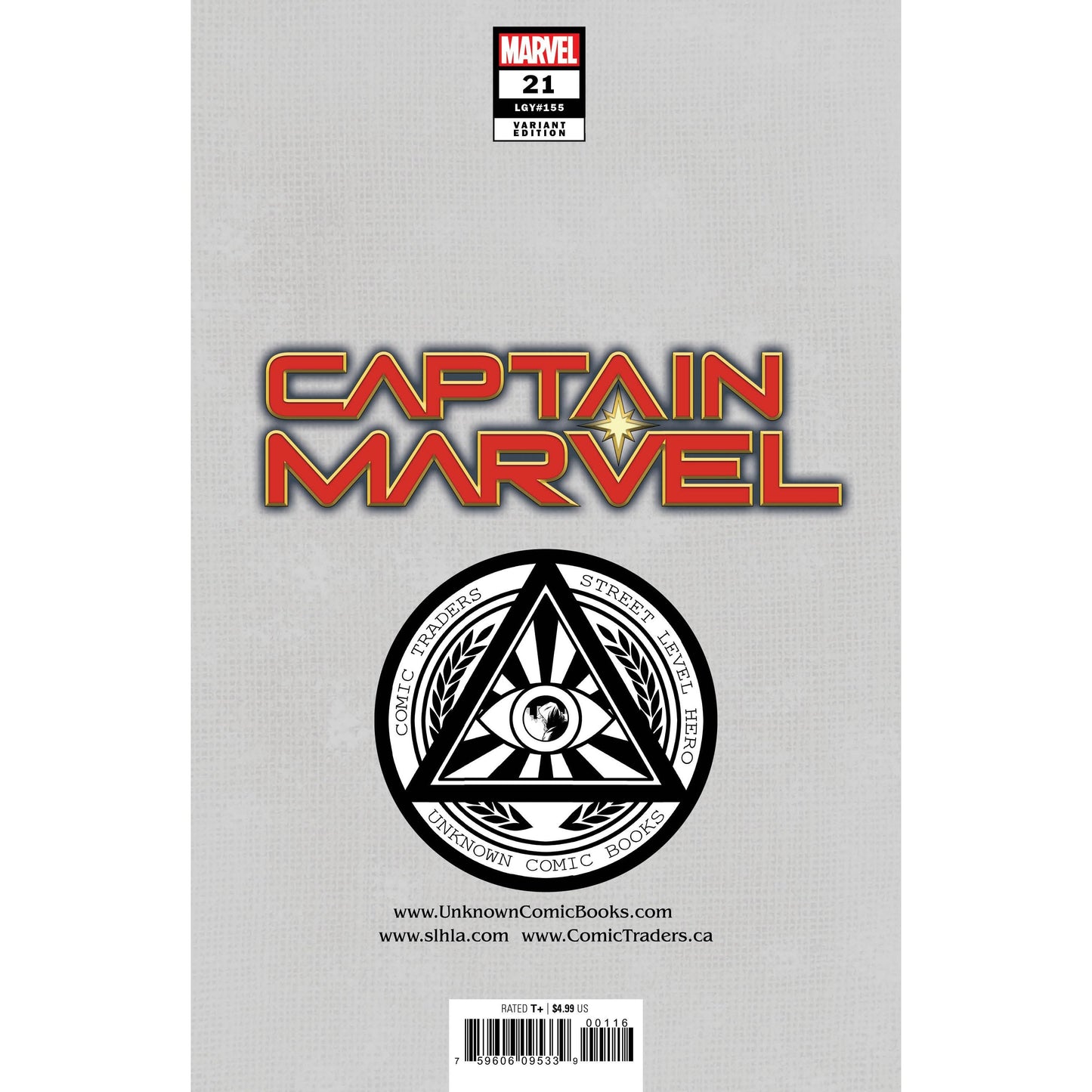 CAPTAIN MARVEL #21 UNKNOWN COMICS MARCO MASTRAZZO EXCLUSIVE VAR (09/09/2020)