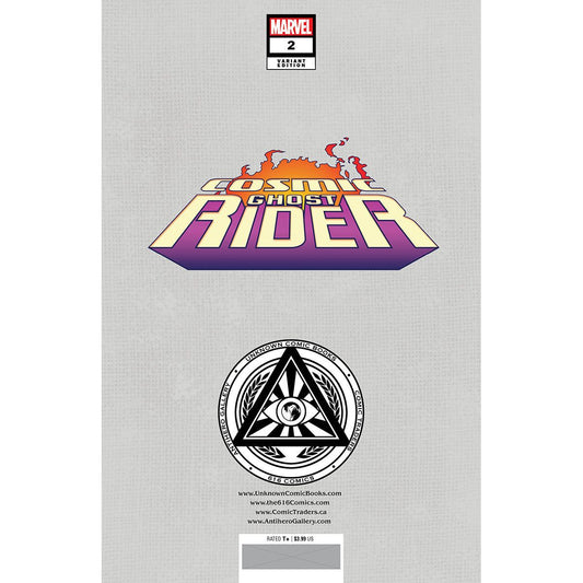 COSMIC GHOST RIDER #2 UNKNOWN COMICS MARCO MASTRAZZO EXCLUSIVE VAR (04/05/2023) - Plastic Empire