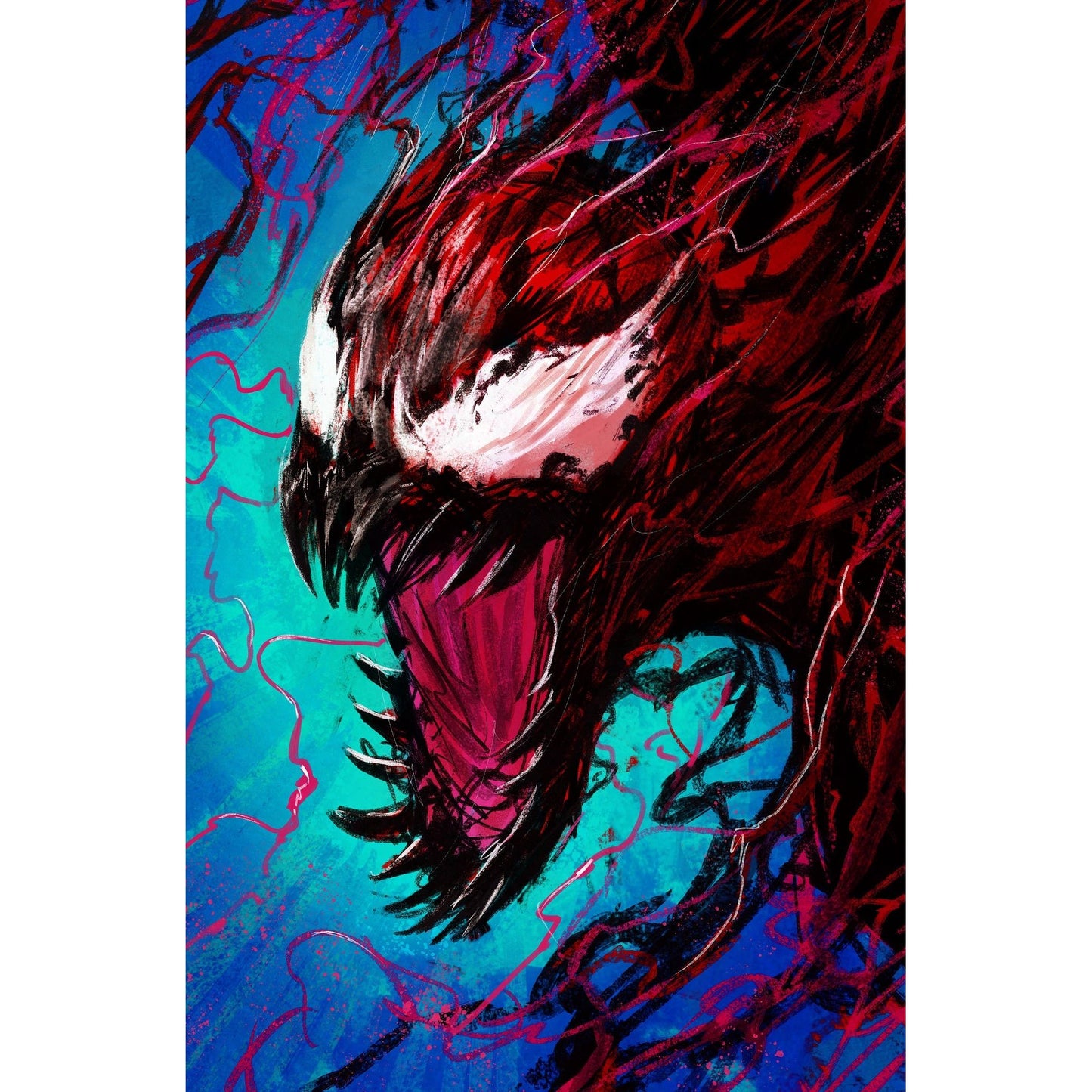 VENOM #30 UNKNOWN COMICS DAVE RAPOZA EXCLUSIVE SKETCH VIRGIN VAR (11/18/2020)