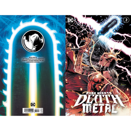 DARK NIGHTS DEATH METAL #2 (OF 6) UNKNOWN COMICS JAY ANACLETO EXCLUSIVE VAR (07/14/2020) - Plastic Empire
