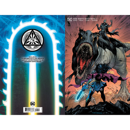 Dark Nights Death Metal #4 (Of 7) Unknown Comics Tyler Kirkham Exclusive Minimal Var (10/14/2020)