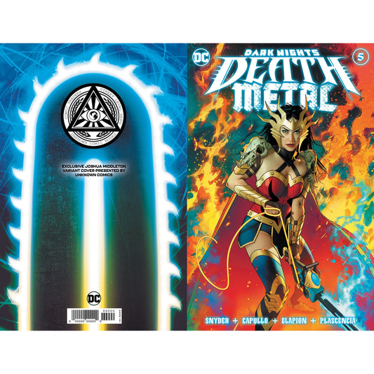 DARK NIGHTS DEATH METAL #5 (OF 7) UNKNOWN COMICS JOSHUA MIDDLETON EXCLUSIVE VAR (11/17/2020) - Plastic Empire