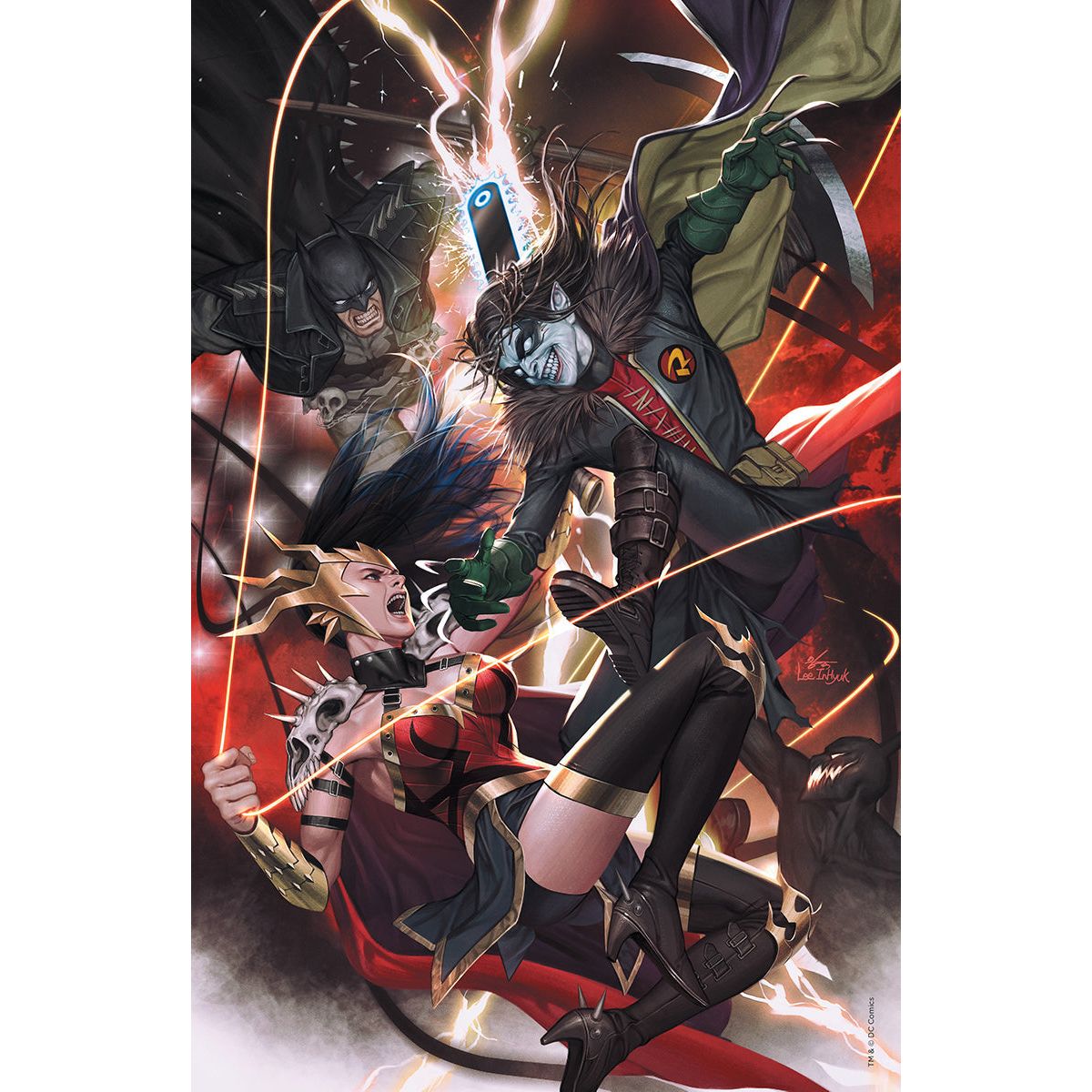 DARK NIGHTS DEATH METAL #6 (OF 7) UNKNOWN COMICS INHYUK LEE EXCLUSIVE VIRGIN VAR (12/16/2020) - Plastic Empire