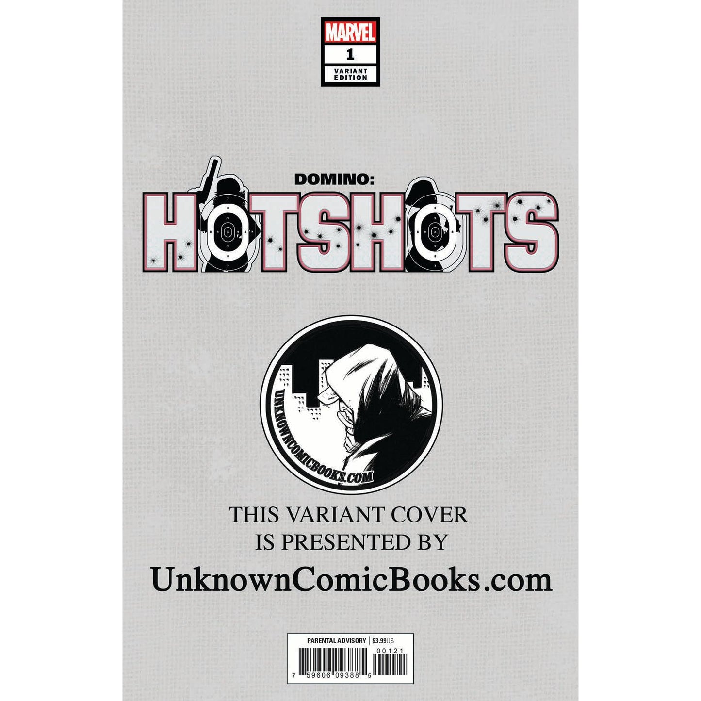 DOMINO HOTSHOTS #1 (OF 5) UNKNOWN COMIC BOOKS ECCC EXCLUSIVE 3/20/2019 - Plastic Empire