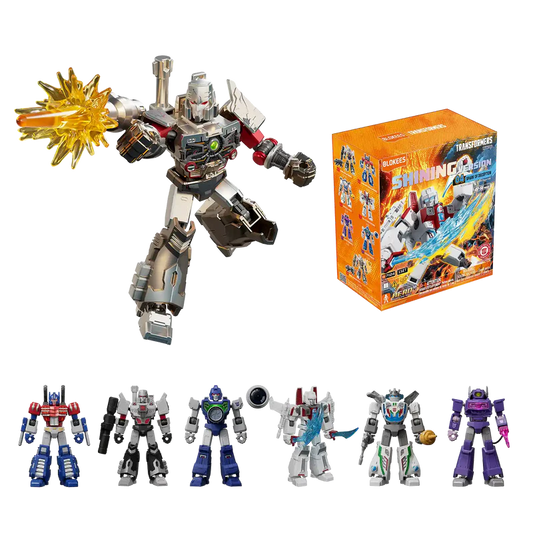 Blokees Transformers Shining Version Series 04 Spark of Deception Model Kit Blind Box