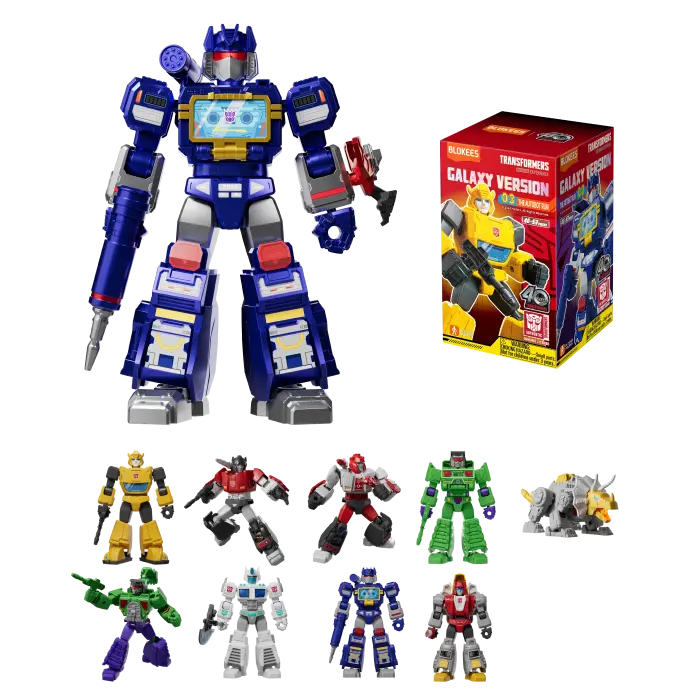 Blokees Transformers Galaxy Version Series 03 The Autobot Run Model Kit Blind Box