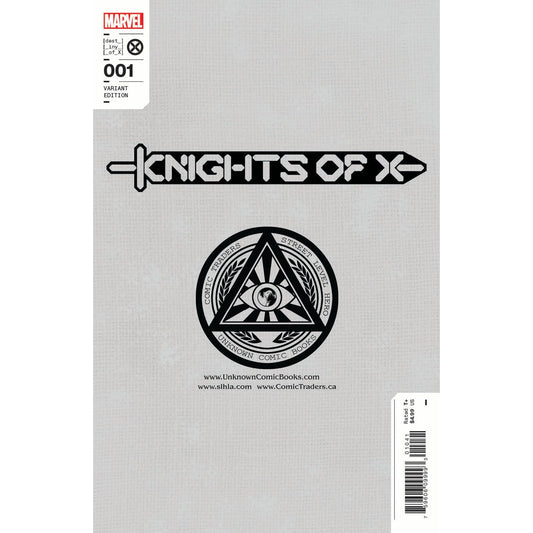 KNIGHTS OF X 1 UNKNOWN COMICS JAY ANACLETO EXCLUSIVE VAR (04/20/2022) - Plastic Empire