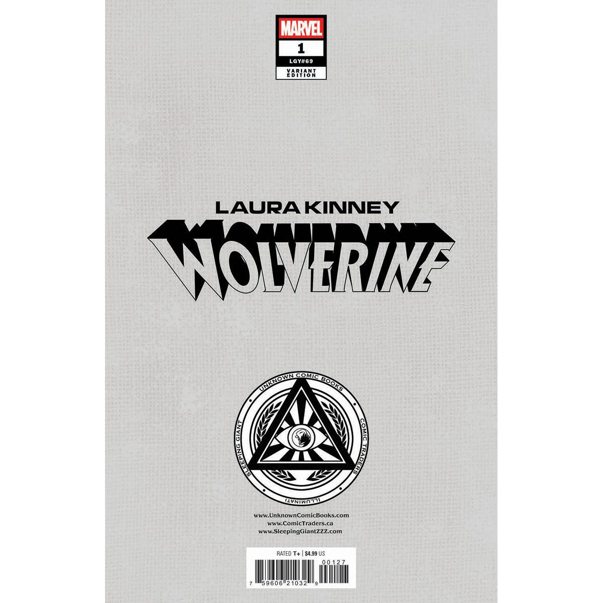 Laura Kinney: Wolverine #1 Unknown Comics Sabine Rich Exclusive Virgin Var (12/11/2024)