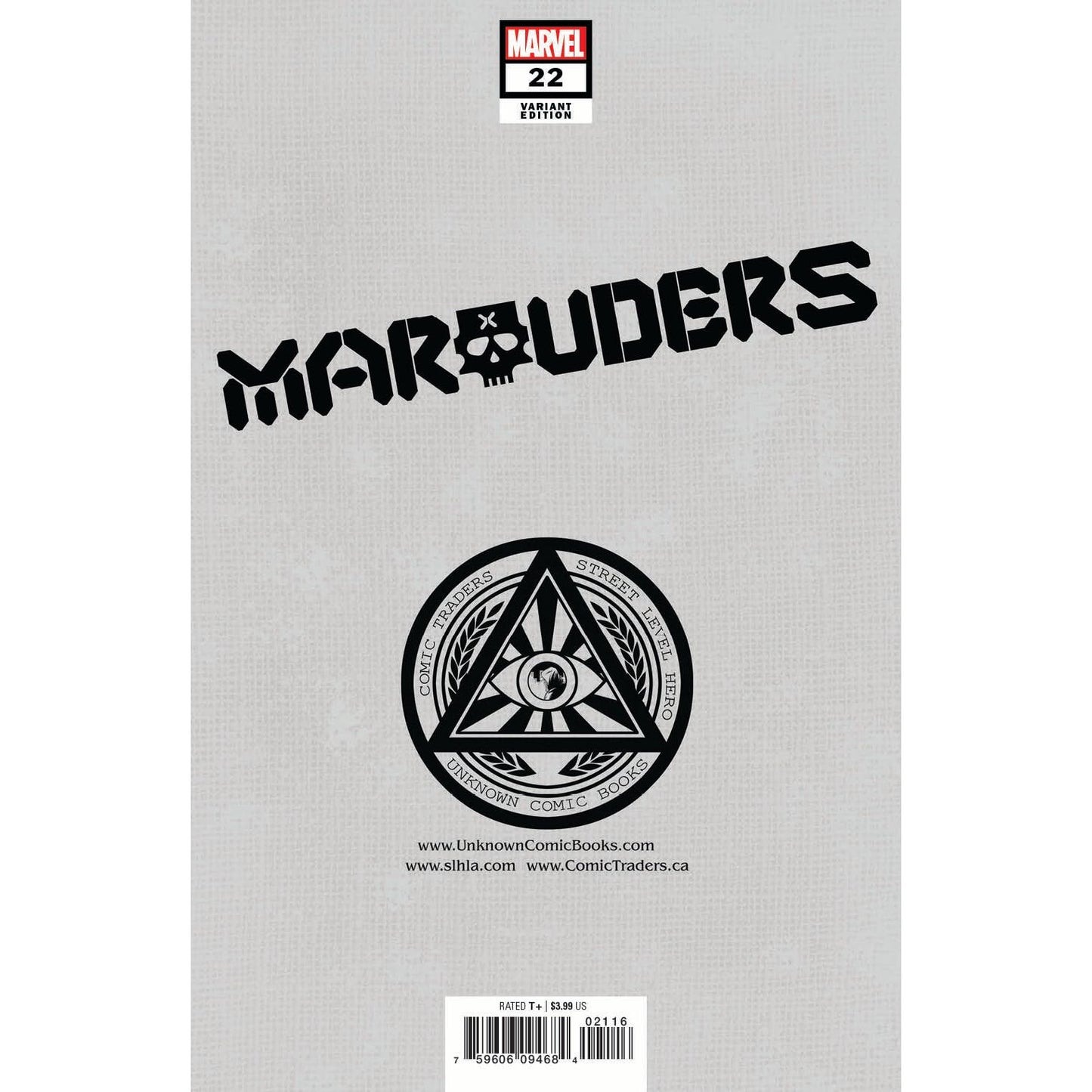 MARAUDERS #22 UNKNOWN COMICS STEPHEN SEGOVIA EXCLUSIVE VAR (07/21/2021) - Plastic Empire
