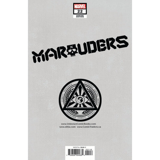MARAUDERS #22 UNKNOWN COMICS STEPHEN SEGOVIA EXCLUSIVE VAR (07/21/2021) - Plastic Empire