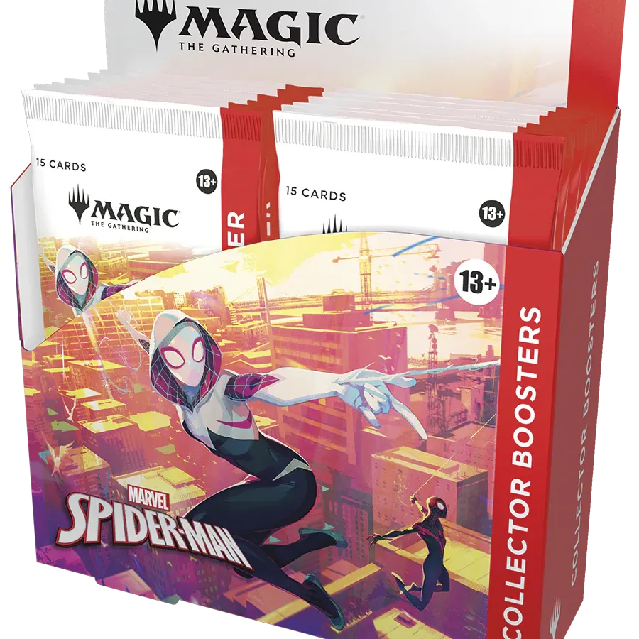 Magic The Gathering Marvel Spider-Man Collector Boosters Box (12 Packs)