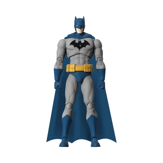Plastic Empire Blokees Champion Class DC Batman: Hush action figure with detailed Batman model kit and mask design.