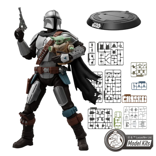 Blokees Champion Class 05 Star Wars Mandalorian and Grogu Model Kit