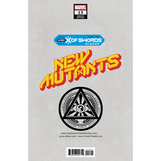 NEW MUTANTS #13 UNKNOWN COMICS LUCAS WERNECK EXCLUSIVE VAR XOS (10/14/2020)