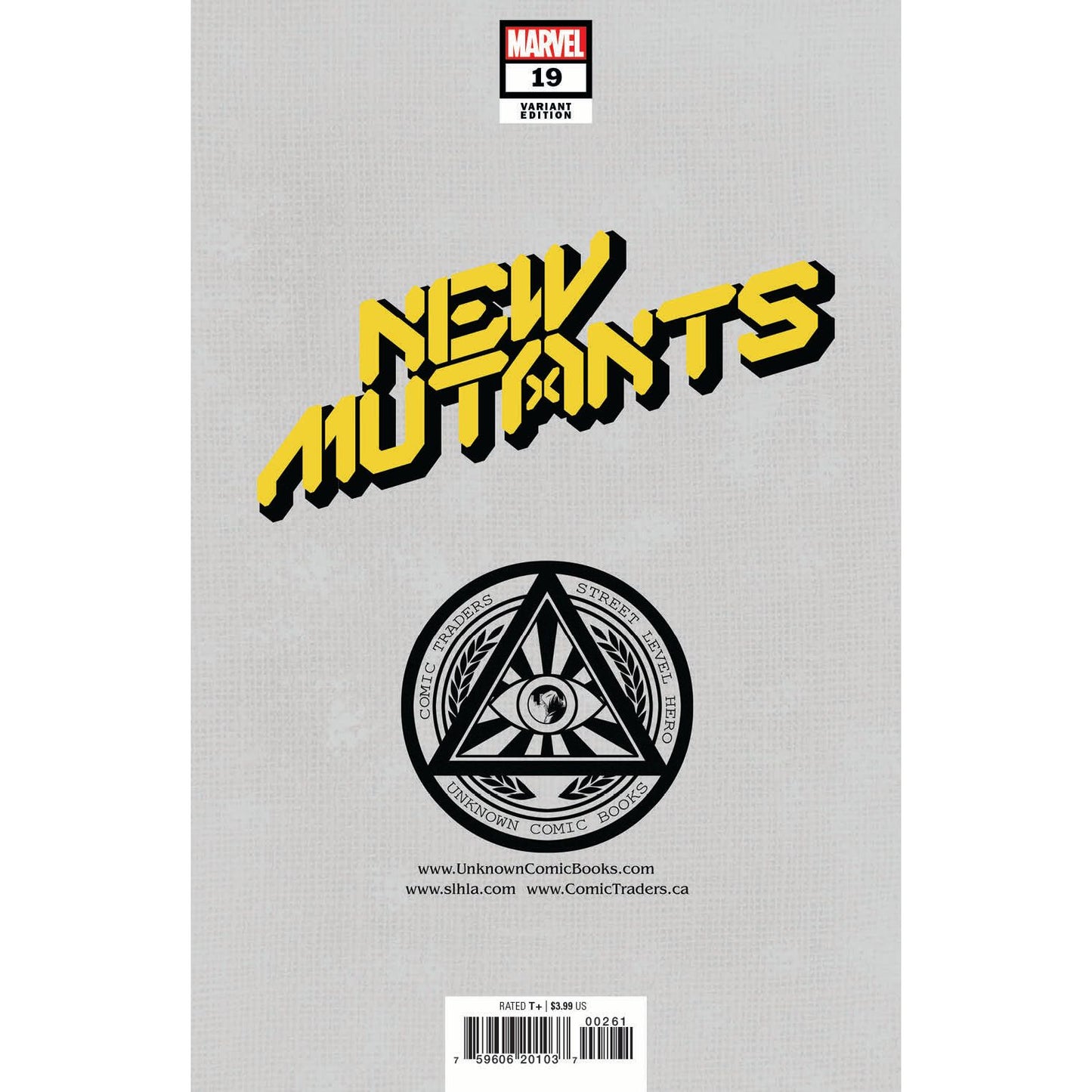 NEW MUTANTS #19 UNKNOWN COMICS DAVID NAKAYAMA EXCLUSIVE VIRGIN VAR GALA (06/16/2021) - Plastic Empire